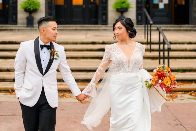 Boston Public Library Wedding