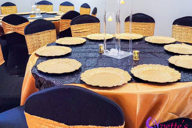 Tall flower centerpieces