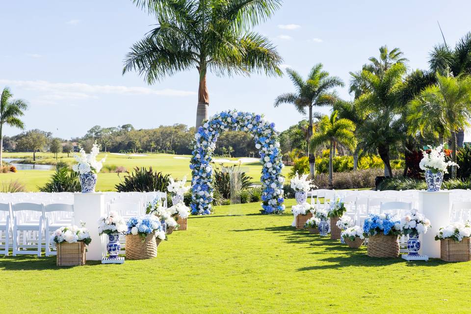 Golf Course Ceremony