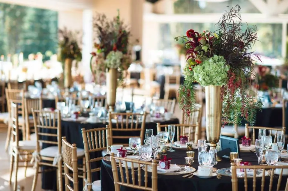 Reception tables 