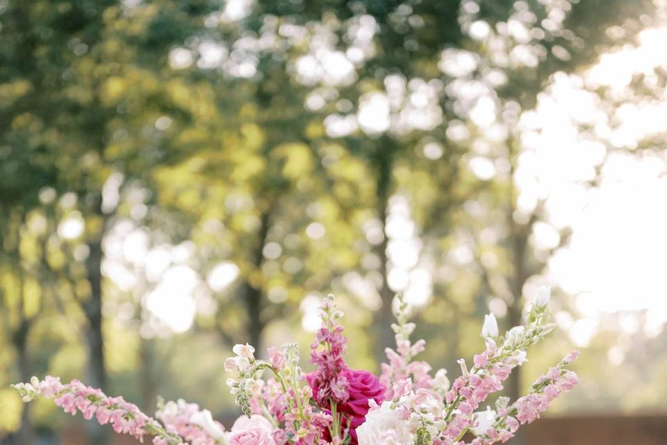 Lush Pedestal Floral