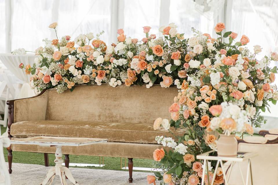 Floral Couch