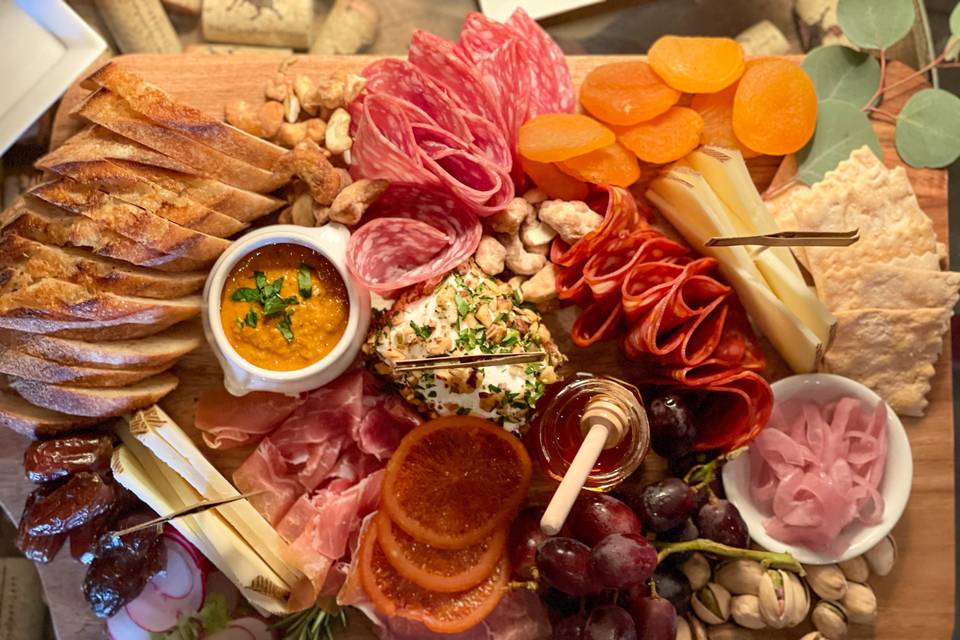 Winter Charcuterie Board