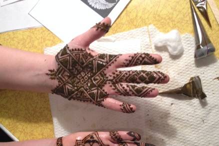 Morrocan style henna