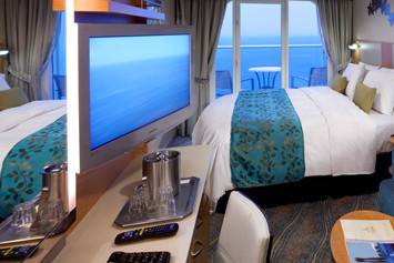 Over the water, Balcony on Oasis of the Seas