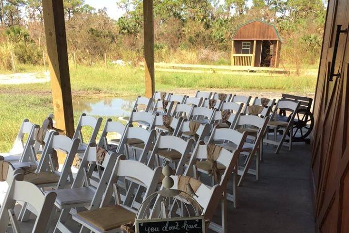 Ceremony set-up