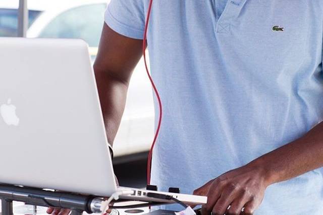 DJ setup