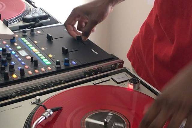 DJ setup