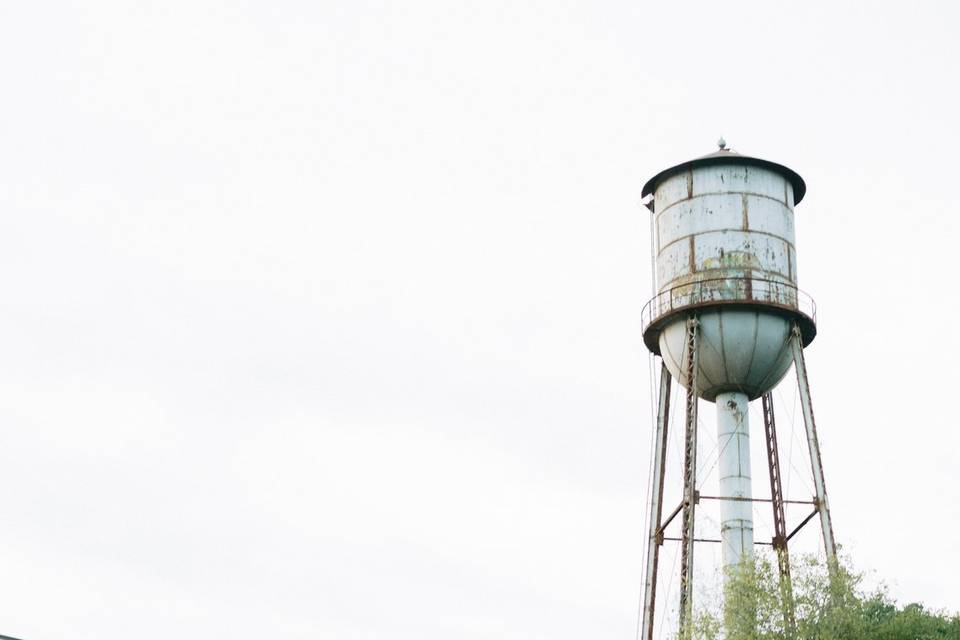 Picturesque water tower