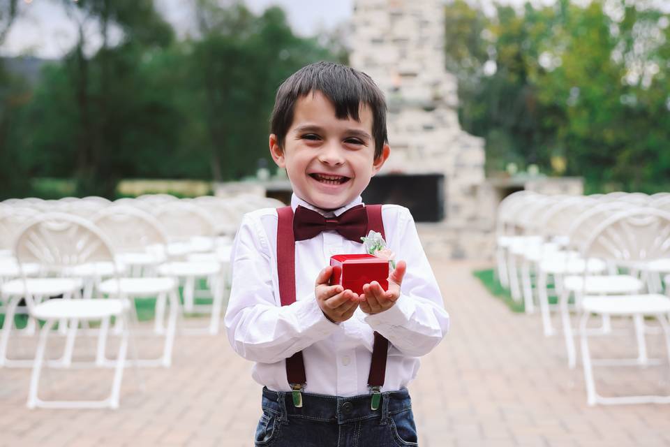 Adorable Ringbearer