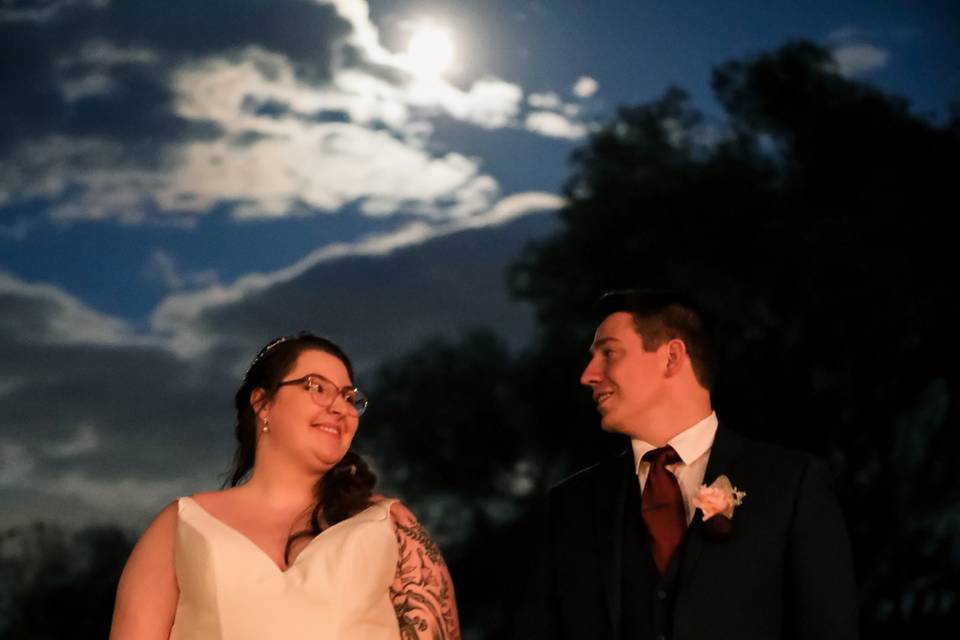 Moonlit Couple