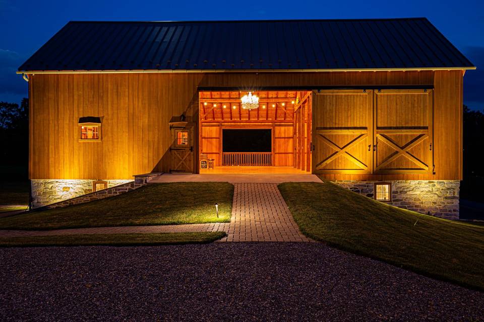 Main Entrance of Barn