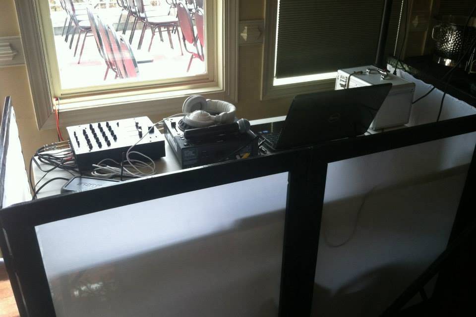 DJ setup