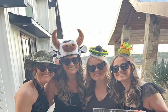 When Bridesmaids Borrow Props!