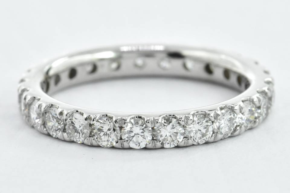 Round Brilliant Eternity Ring