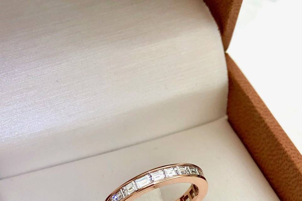 Baguette Eternity Band