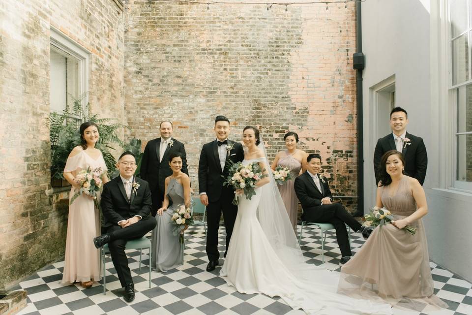 Bridal party magic