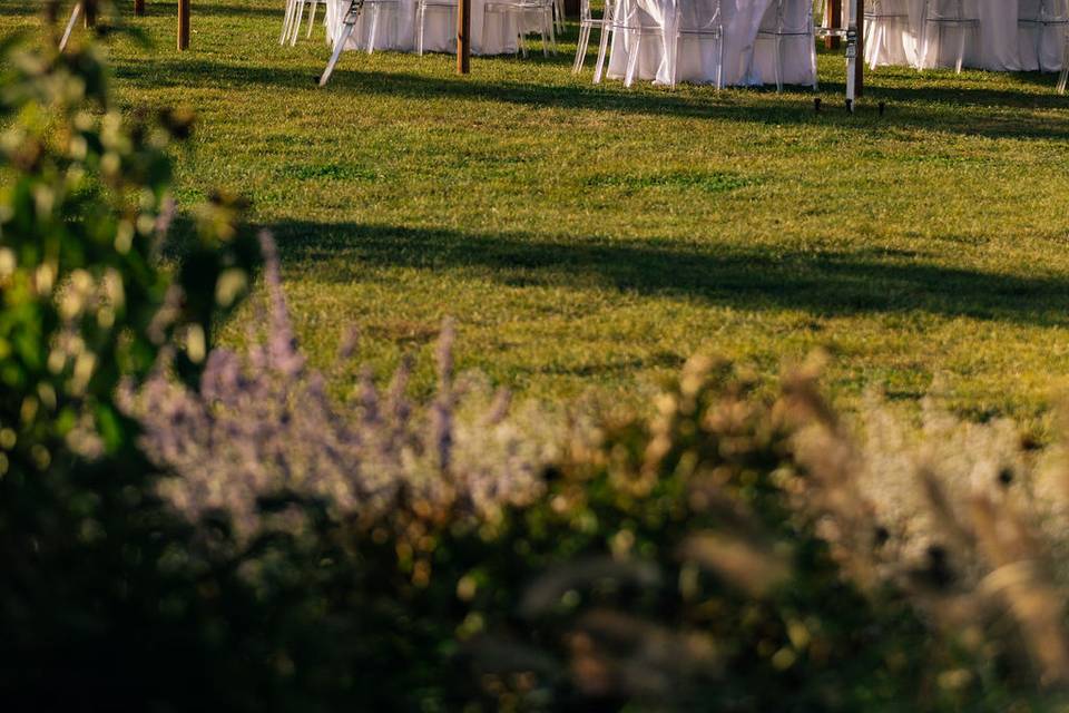 Tented Wedding Reception