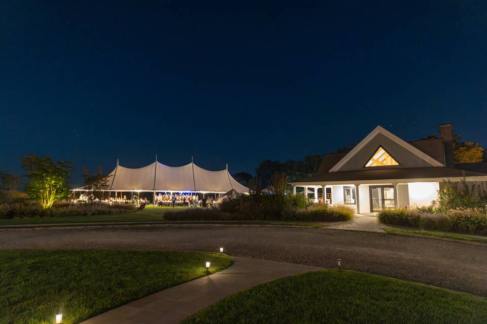 Tented Wedding Reception