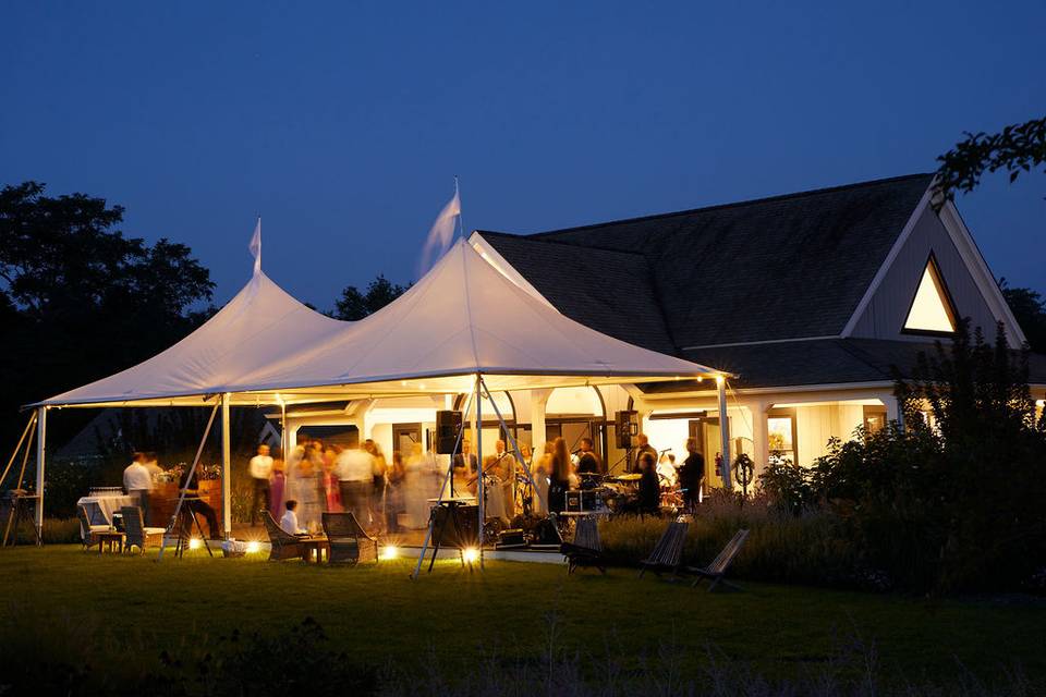 Tented Wedding Reception