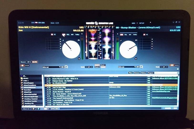 DJ equipment