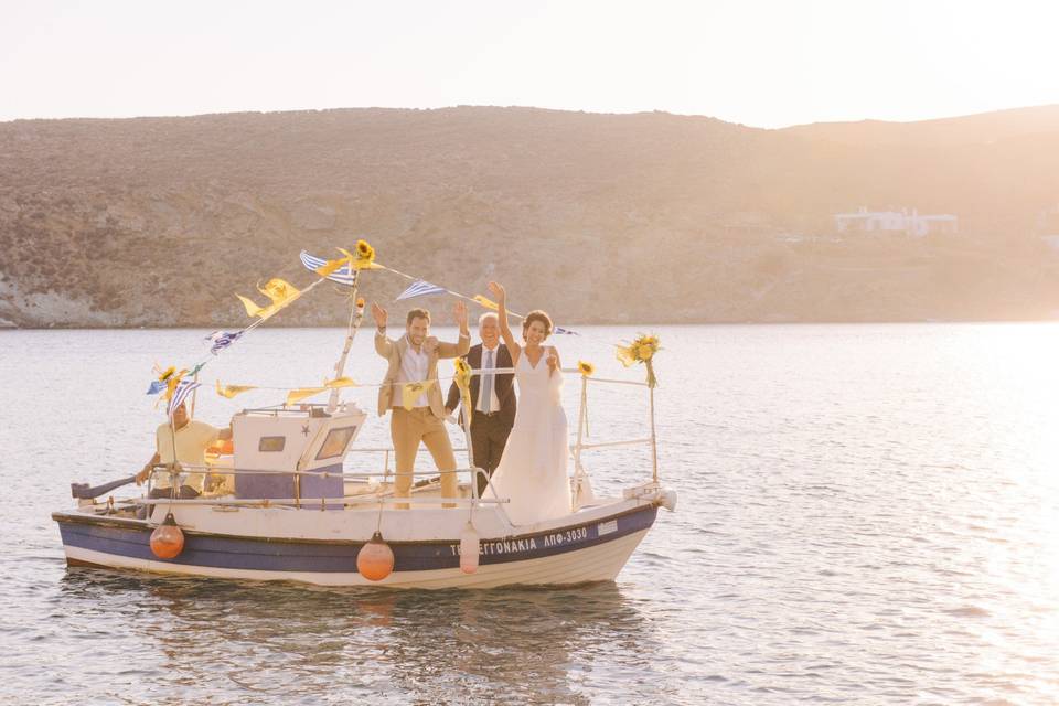 Wedding in Kythnos Island