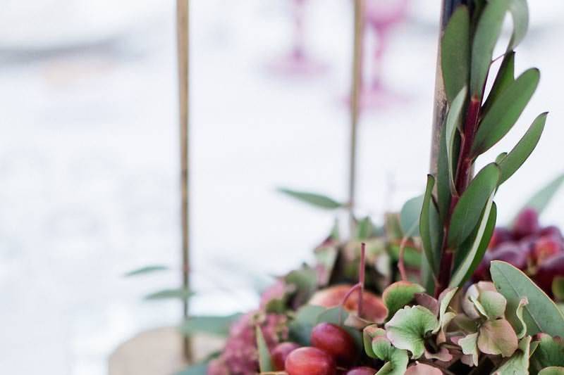 Fruits as decor