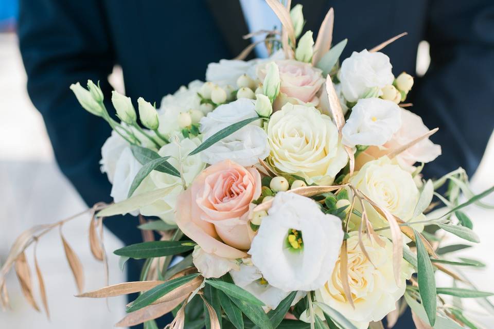 Bridal Bouquet Pastel Flowers