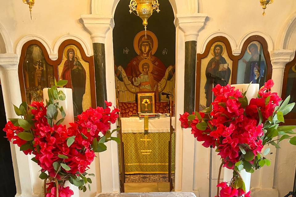 Church Decoration Tinos