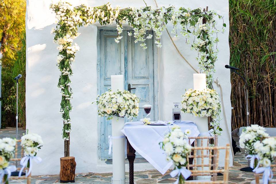 Church Flower Garland