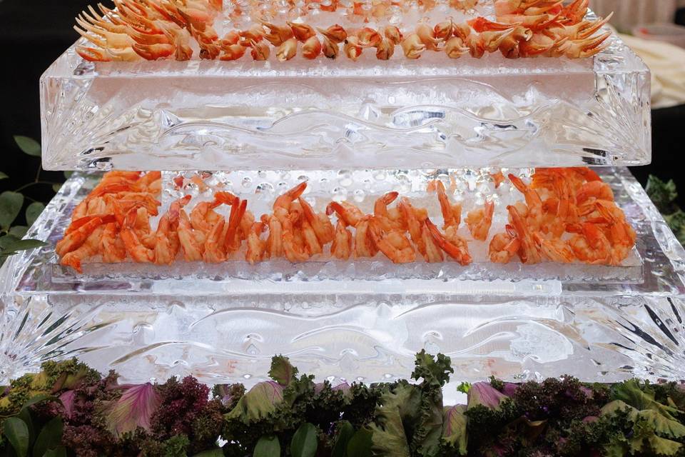 Seafood tower