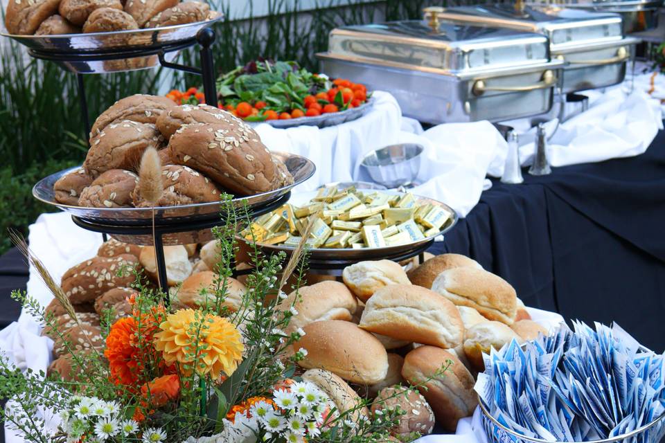 Beautiful spread ready