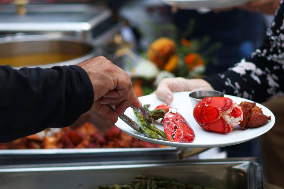 Seafood buffet