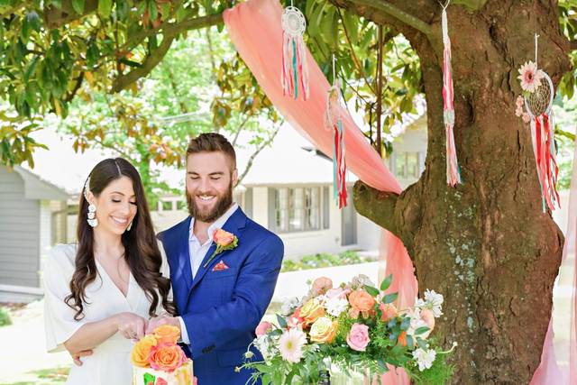 Bride and groom