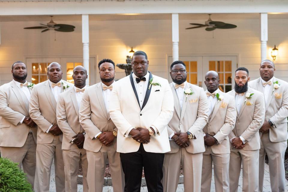 Groom + Groomsmen