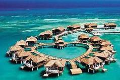 Over water bungalows