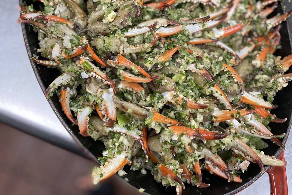 Marinated Crab Fingers