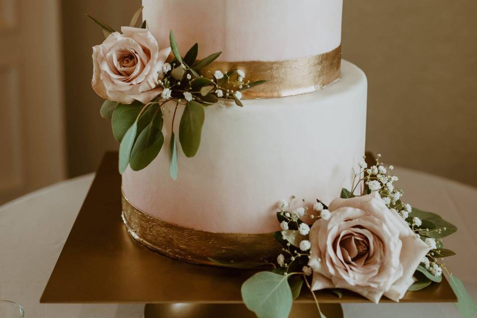 Wedding cake detail