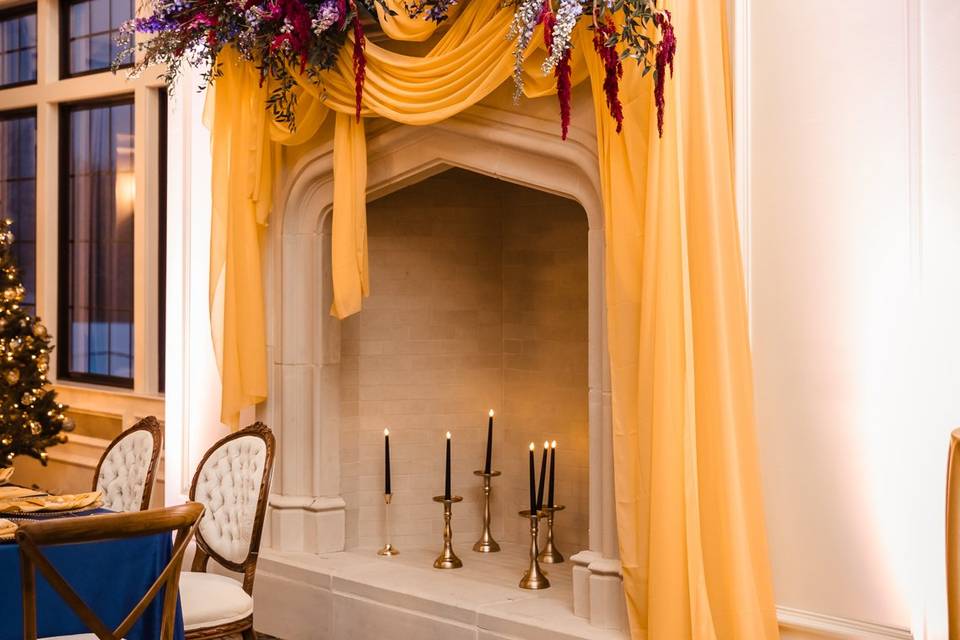 Fireplace detail