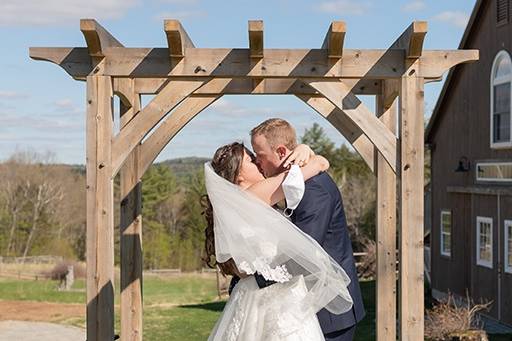 Under the arbor