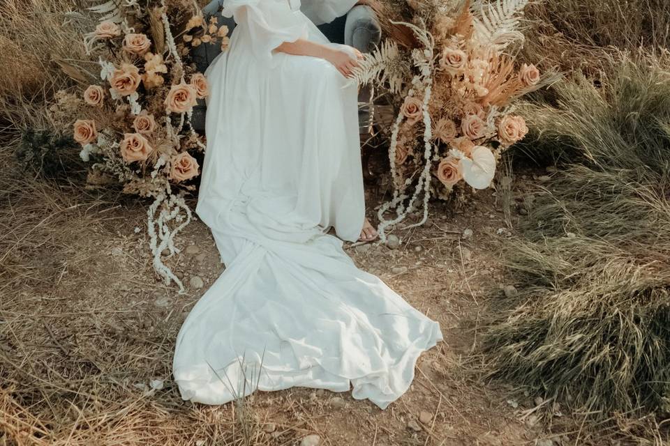 Elegant Boho Elopement