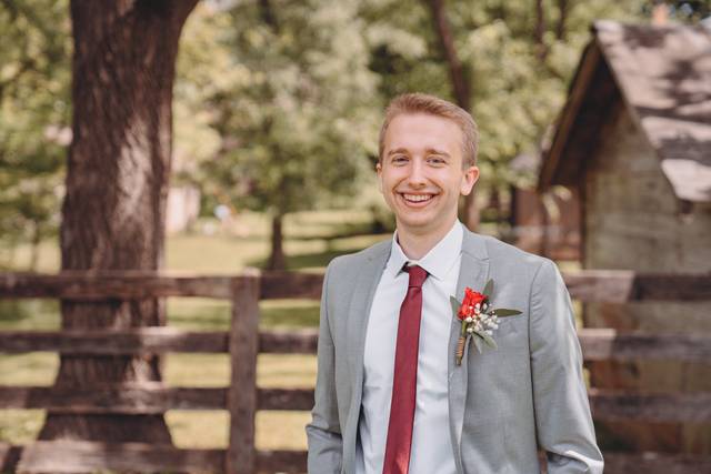 Groom portrait