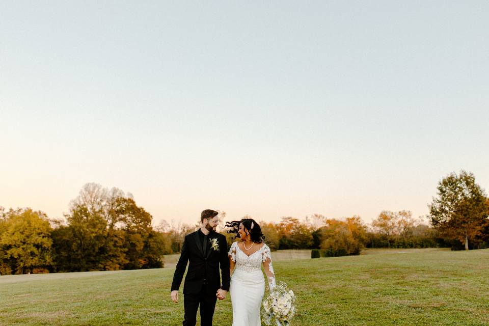 Nashville fall wedding