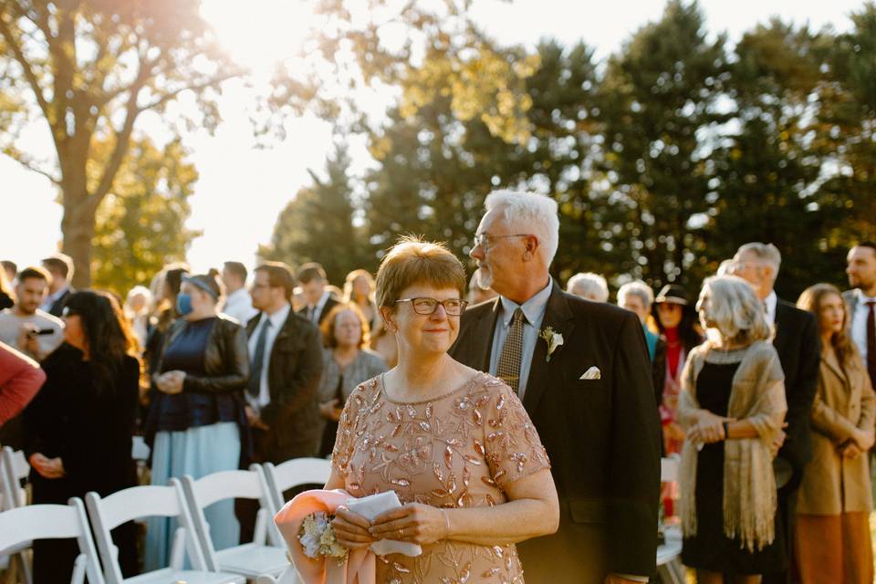 Nashville fall wedding