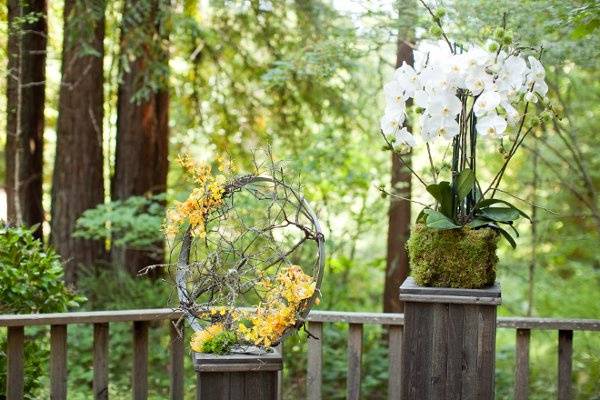 Ceremony alter arrangements