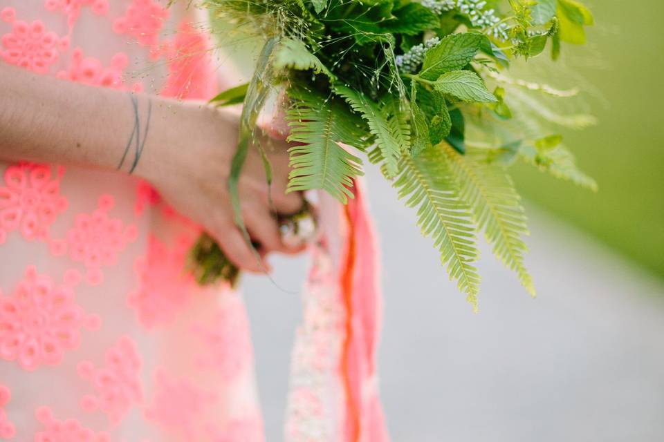 Greenery Bouquet for Bridesmaids