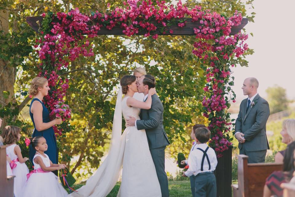 Bougainvillea Arbor- We have this arbor for rental