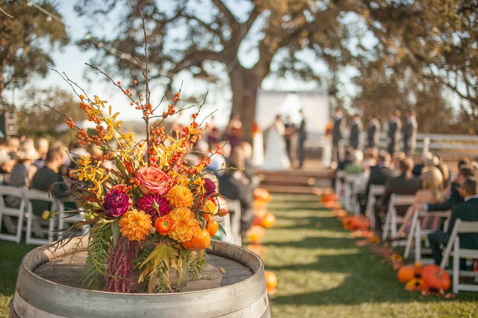Fall Ceremony at Santa Margarita Ranch