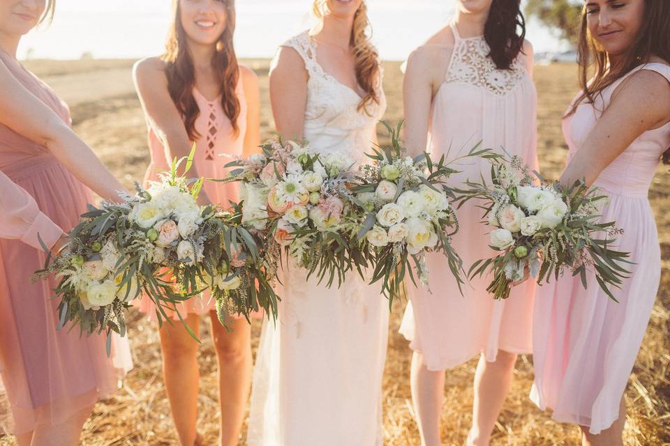 Whimsical bouquets