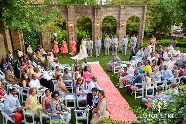 Outdoor wedding